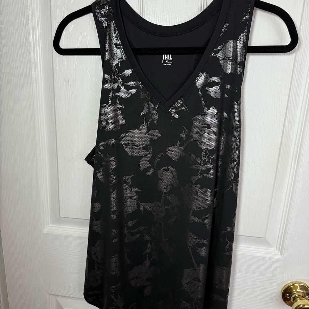 Tail Floral Print Sleeveless Active Wear Tennis / Golf Top